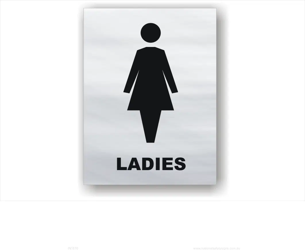 Ladies Toilet sign