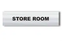 Store Room sign