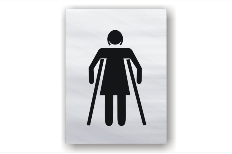 Female Ambulant Toilet sign