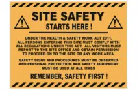 Site Safety Sign