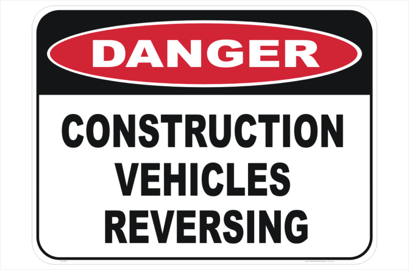Vehicles Reversing Sign