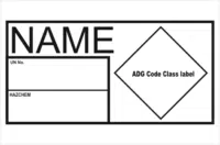 Dangerous Goods Emergency Information Panel