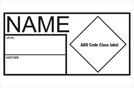 Dangerous Goods Emergency Information Panel