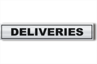 architectural Deliveries sign