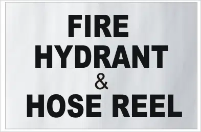 Fire Hydrant sign