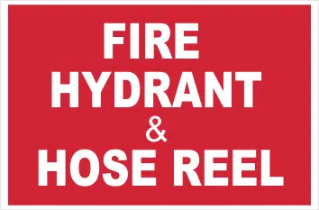 Fire Hydrant sign