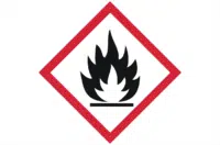 GHS02 Flammable Gases Label