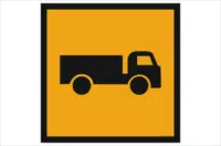 Symbolic Truck sign
