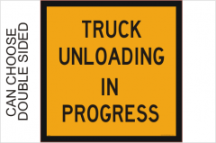 Truck Loading signs - National Safety Signs - Suitable for swing Stands