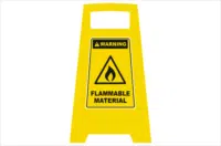 Flammable Material Sign