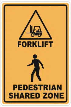 Forklift Pedestrian Shared Zone
