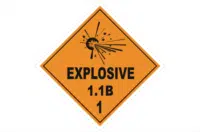 Class 1 Explosive 1.1B