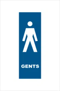Gents Toilet sign