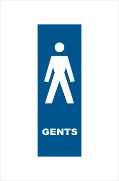 Gents Toilet sign