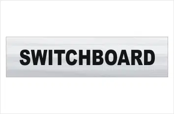 Switchboard sign