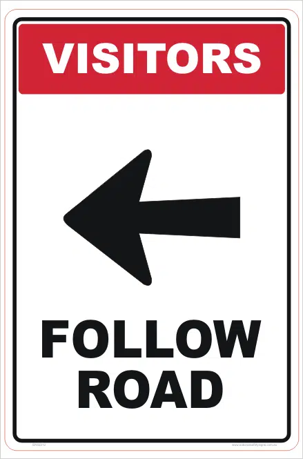 Farm Biosecurity Visitor Sign