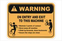 3 Points of Contact sign