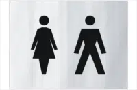 Unisex Toilets sign