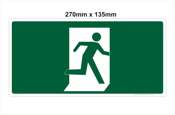 Emergency Exit sign