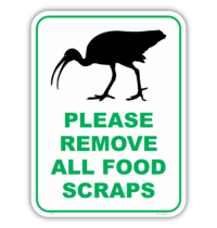 Feed birds Sign EN7040