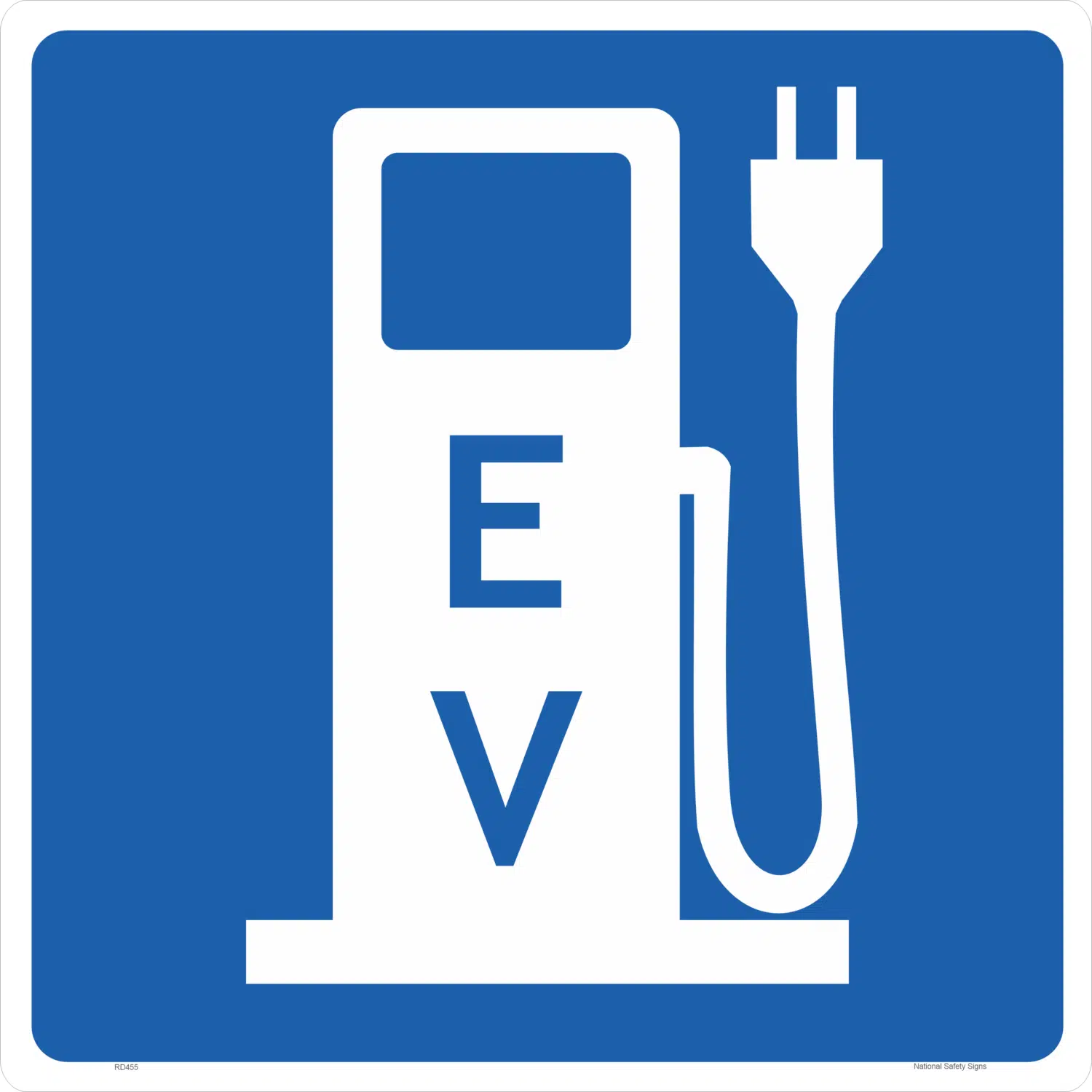 Electric Vehicle Charging sign  RD455