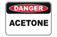Acetone sign