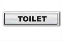 Toilet sign