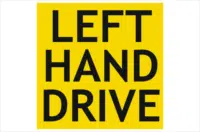 Left Hand Drive sign