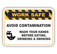 Wash Hands sign     WS3125