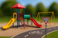 Miniature Give Way sign CP3303