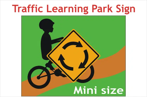 Roundabout sign