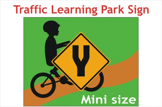 Divided Road sign