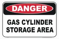 Gas Cylinder Storage Area
