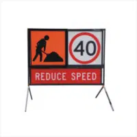 Multi-Message Reflective Traffic Control Signs