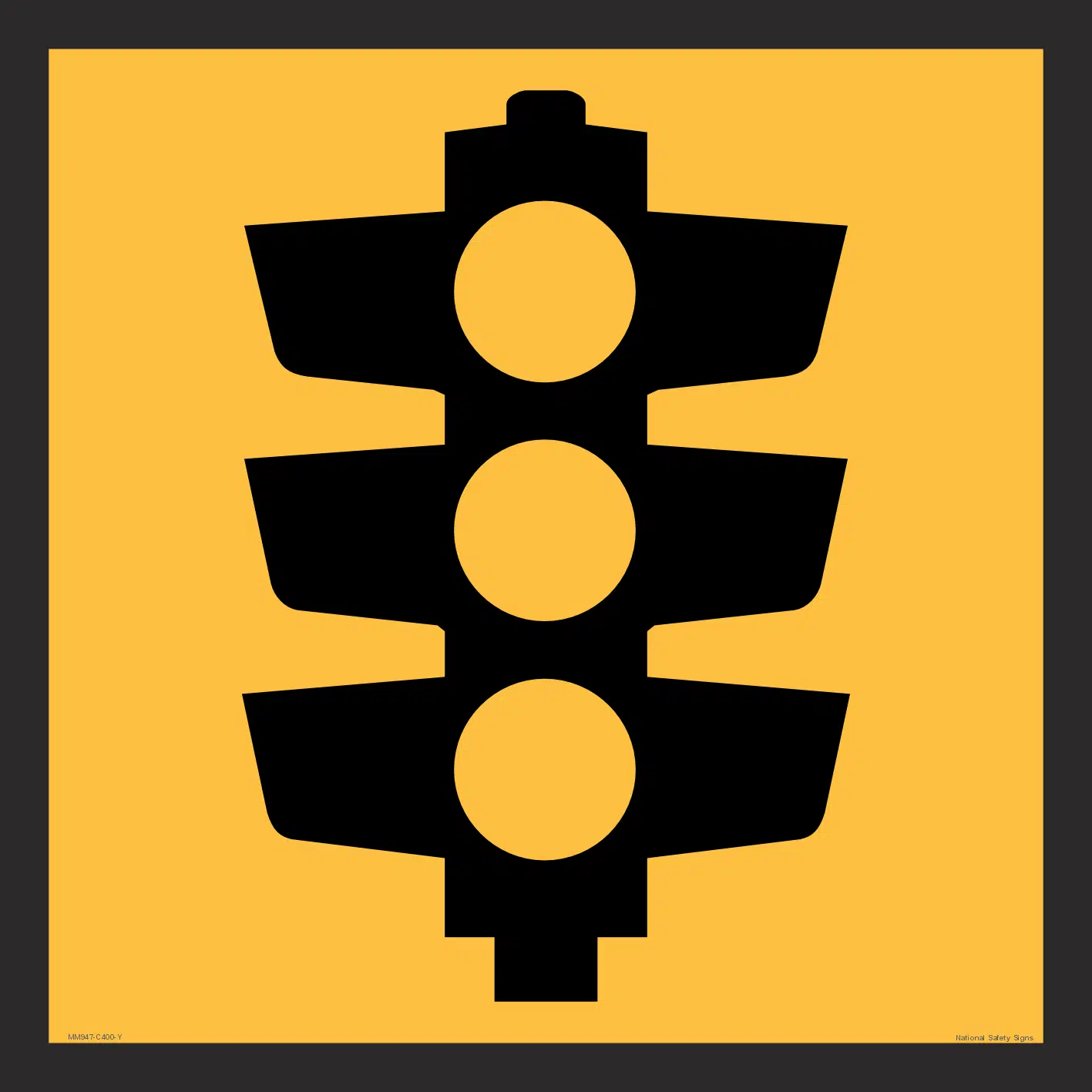 Multi Message Traffic Lights Roadwork Sign MM947