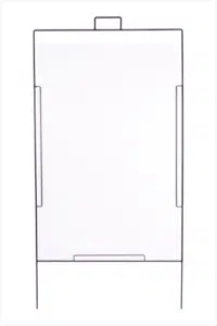 Budget sign frame 900x600