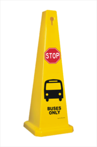 Buses Only Barrier Cone