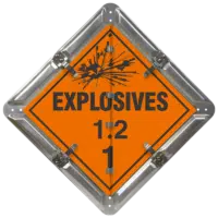 Explosives 1.2 Placard