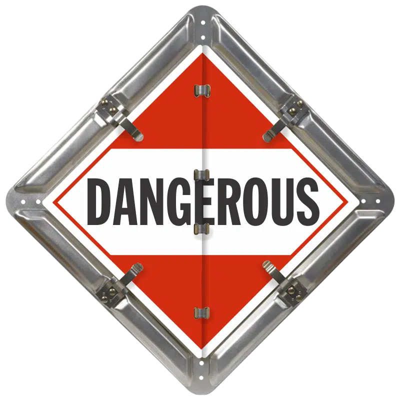 Explosives Dangerous Placard