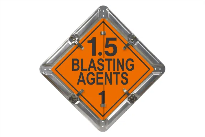 Blasting Agents 1.5 Placard