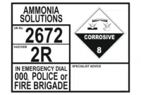 Ammonia Solutions Transport Panel
