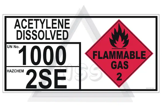 Acetylene Dissolved Storage Panel