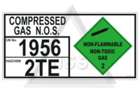 Compressed Gas NOS storage panel