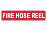 Fire Hose Sign