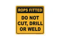 Rops Fitted Sign