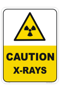 Caution X-Rays Sign
