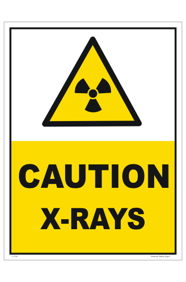 X Ray Warning Sign