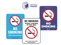 Western Australia Smoking Signs