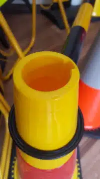 traffic cone construction