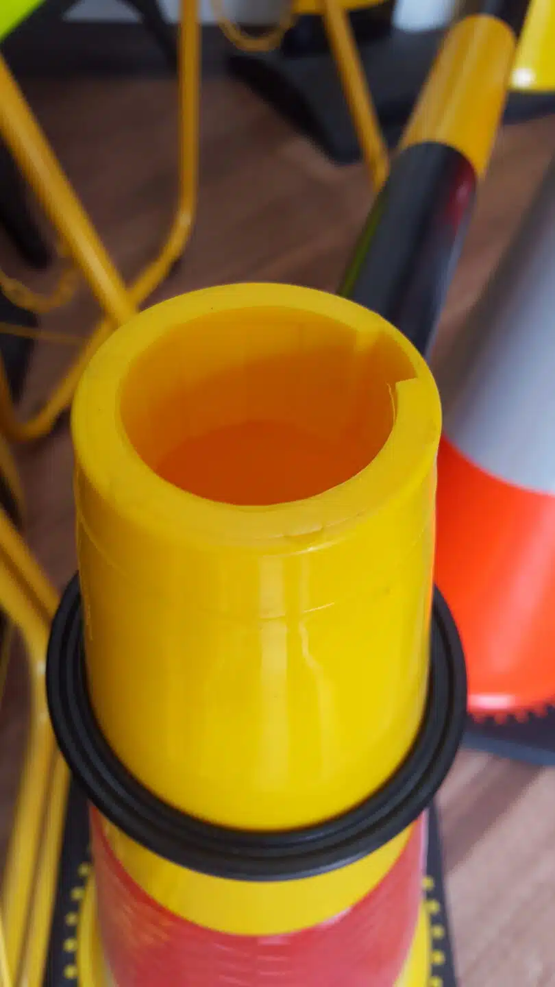 traffic cone construction
